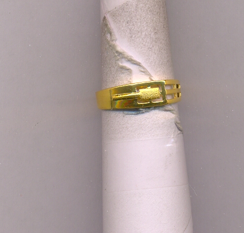 GOLD RING GENTS CASTING FANCY