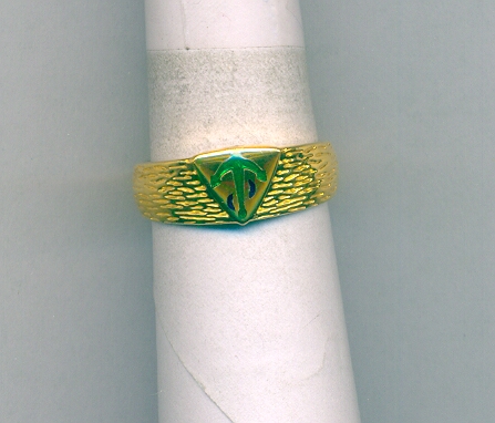GOLD RING GENTS CASTING FANCY