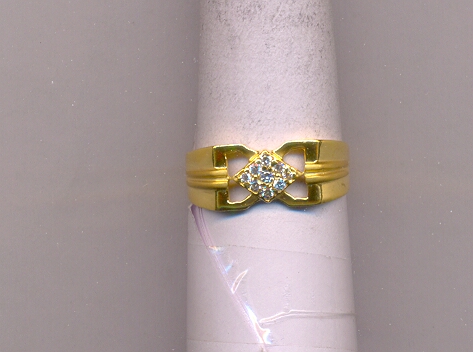 GOLD RING GENTS CASTING FANCY