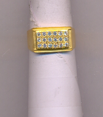 GOLD RING GENTS CASTING FANCY