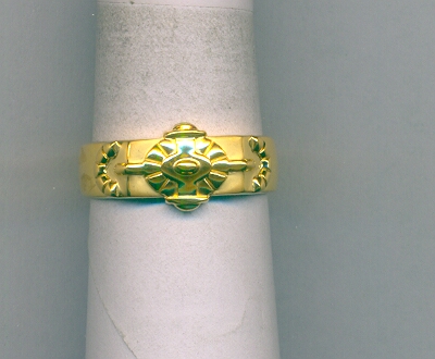 GOLD RING GENTS CASTING FANCY