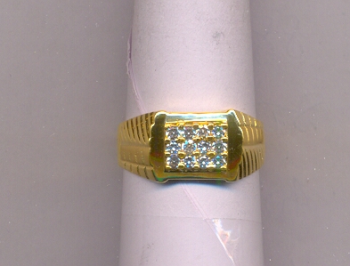 GOLD RING GENTS CASTING FANCY