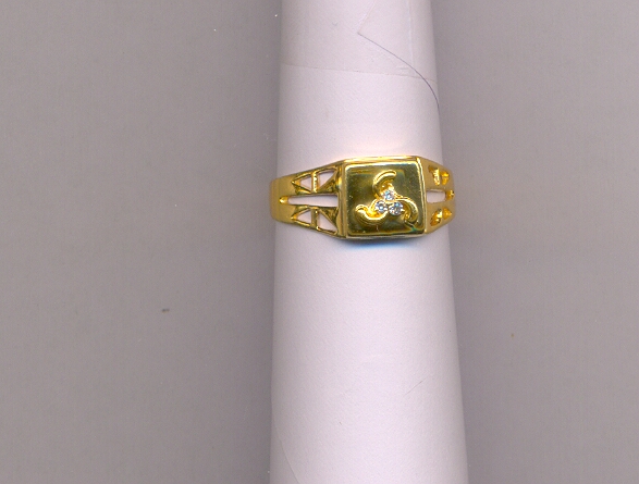 GOLD RING GENTS CASTING FANCY