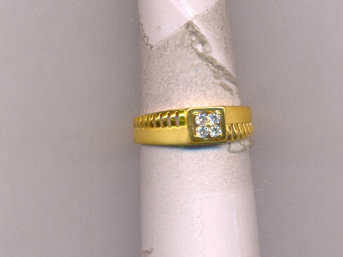 GOLD RING GENTS CASTING FANCY