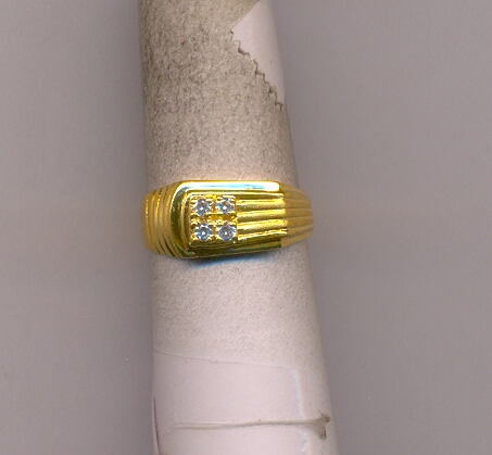 GOLD RING GENTS CASTING FANCY