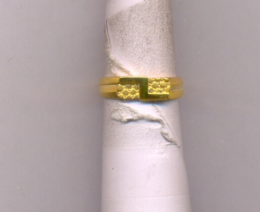 GOLD RING GENTS CASTING FANCY
