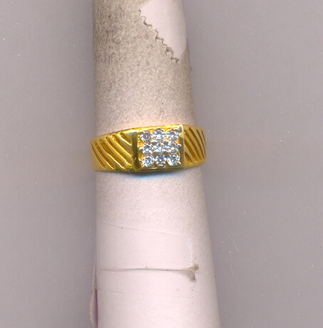 GOLD RING GENTS CASTING FANCY