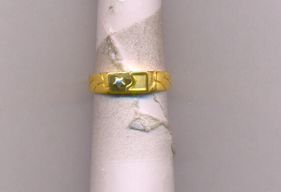 GOLD RING GENTS CASTING FANCY