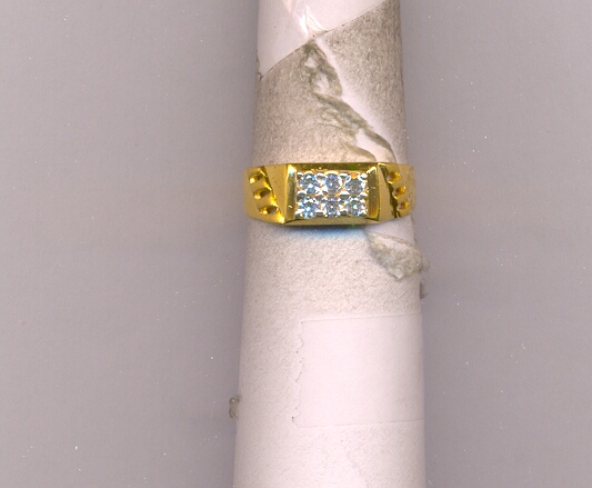 GOLD RING GENTS CASTING FANCY
