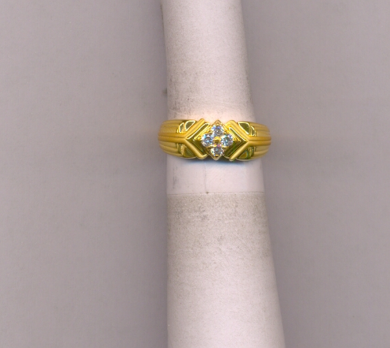 GOLD RING GENTS CASTING FANCY