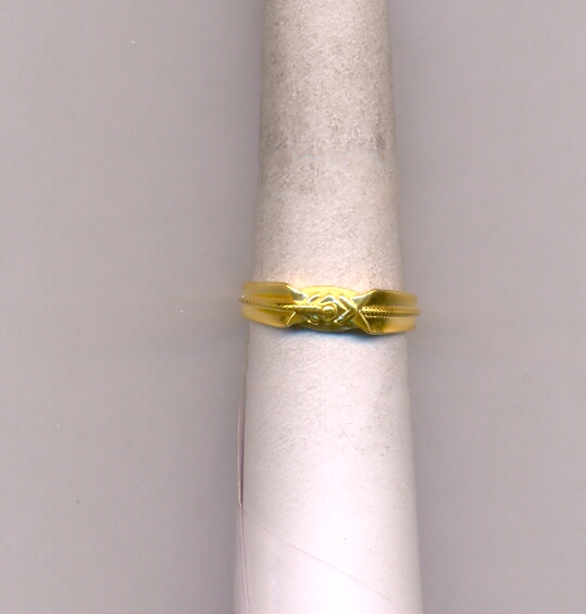 GOLD RING GENTS CASTING FANCY