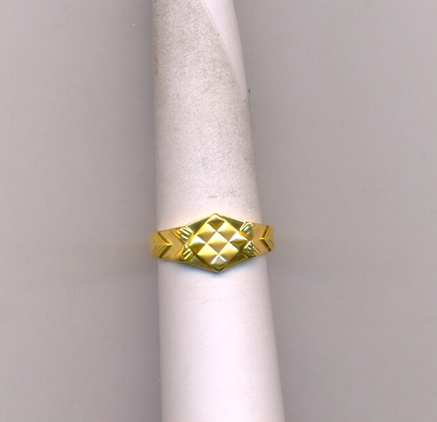 GOLD RING GENTS CASTING FANCY