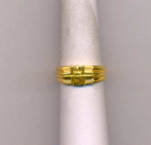 GOLD RING GENTS CASTING FANCY