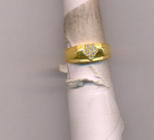 GOLD RING GENTS CASTING FANCY