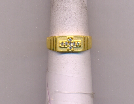 GOLD RING GENTS CASTING FANCY