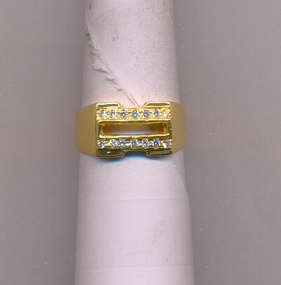 GOLD RING GENTS CASTING FANCY