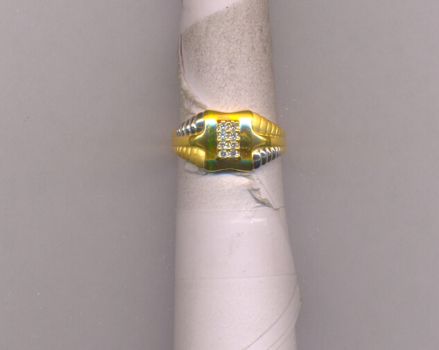 GOLD RING GENTS CASTING FANCY
