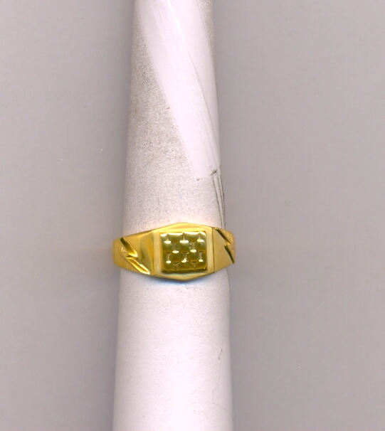 GOLD RING GENTS CASTING FANCY
