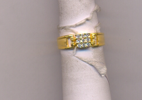 GOLD RING GENTS CASTING FANCY