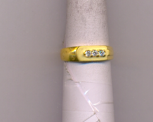 GOLD RING GENTS CASTING FANCY