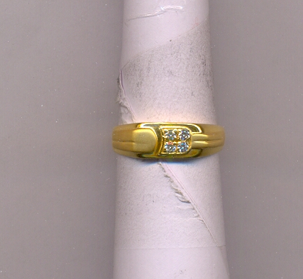 GOLD RING GENTS CASTING FANCY