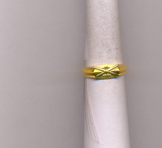 GOLD RING GENTS CASTING FANCY