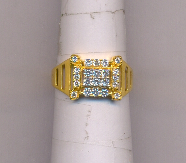 GOLD RING GENTS CASTING FANCY
