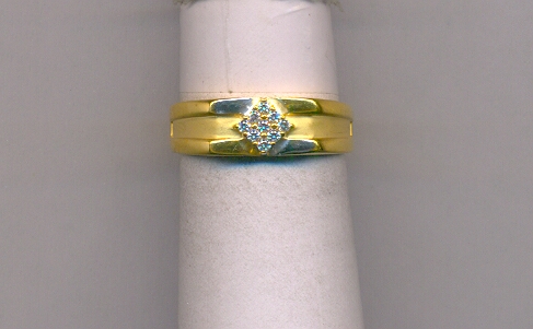 GOLD RING GENTS CASTING FANCY