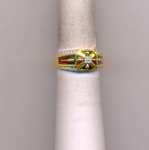 GOLD RING GENTS CASTING FANCY