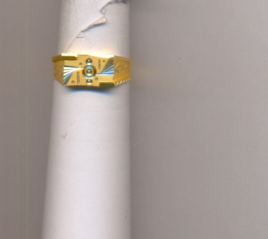 GOLD RING GENTS CASTING FANCY