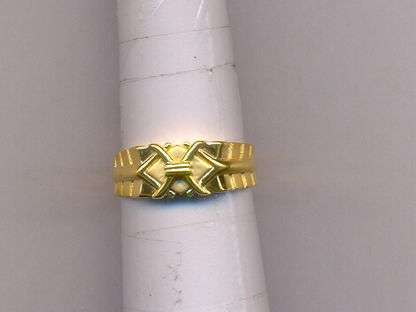 GOLD RING GENTS CASTING FANCY