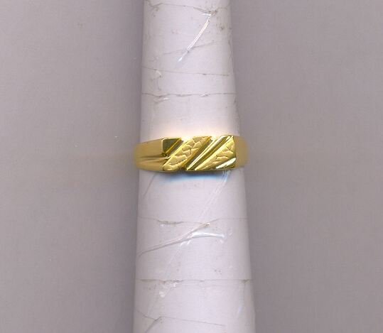 GOLD RING GENTS CASTING FANCY