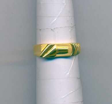 GOLD RING GENTS CASTING FANCY