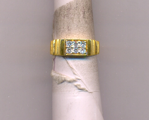GOLD RING GENTS CASTING FANCY