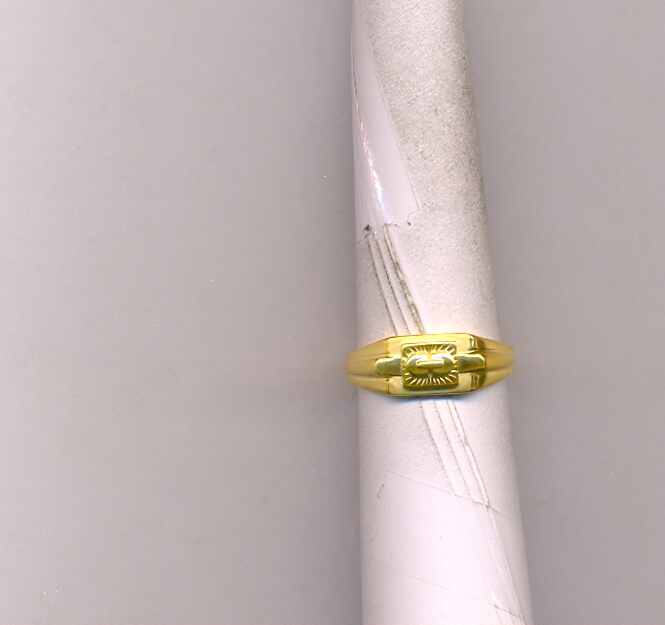 GOLD RING GENTS CASTING FANCY