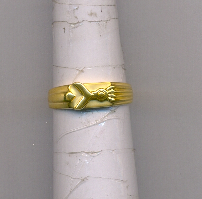 GOLD RING GENTS CASTING FANCY