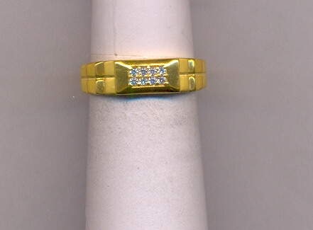 GOLD RING GENTS CASTING FANCY