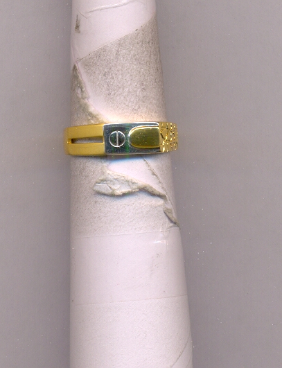 GOLD RING GENTS CASTING FANCY