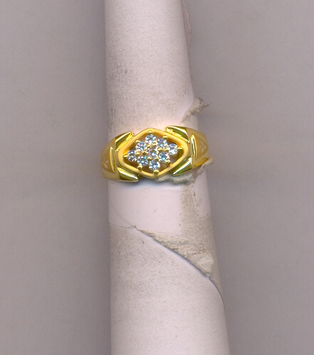 GOLD RING GENTS CASTING FANCY