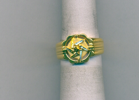 GOLD RING GENTS CASTING FANCY