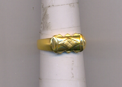 GOLD RING GENTS CASTING FANCY