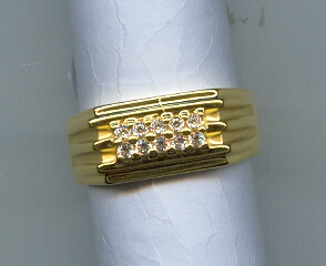 GOLD RING GENTS DESIGNER EXCLUSIVE