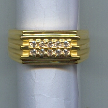 GOLD RING GENTS DESIGNER EXCLUSIVE