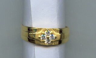 GOLD RING GENTS DESIGNER EXCLUSIVE