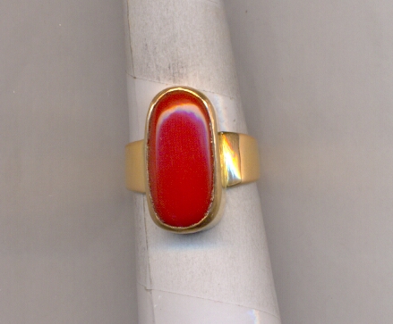 GOLD RING GENTS PLAIN EXCLUSIVE