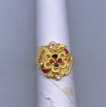 GOLD RING GENTS PLAIN FANCY
