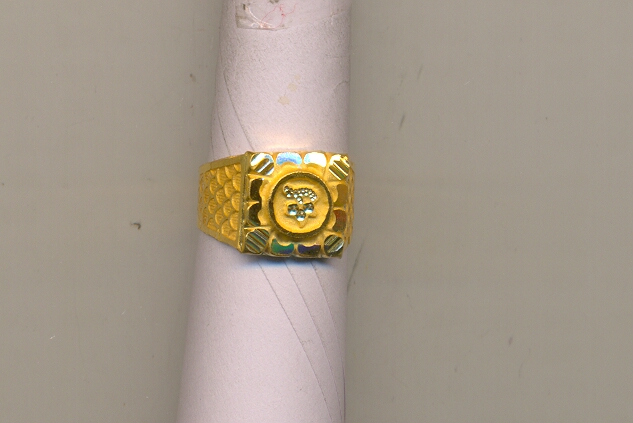 GOLD RING GENTS PLAIN GENERAL