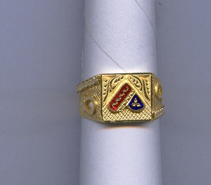 GOLD RING GENTS PLAIN GENERAL