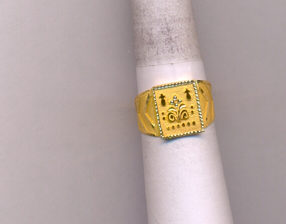 GOLD RING GENTS PLAIN GENERAL