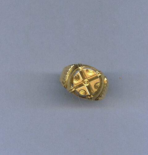 GOLD RING GENTS PLAIN GENERAL